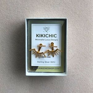 KIKICHIC Starburst Earrings Gold